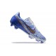 Nike Mercurial Vapor XV FG White Gold Blue Men Low Football Boots