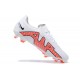 Nike Mercurial Vapor XV FG White Orange Men Low Football Boots