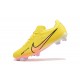 Nike Mercurial Vapor XV FG Yellow Pink Black Men Low Football Boots