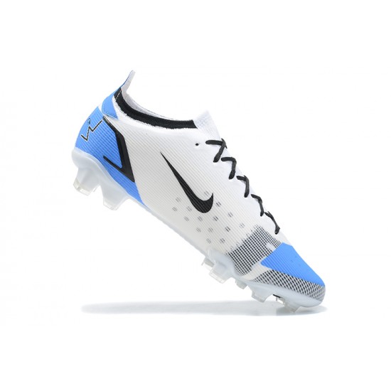 Nike Mercurial Vapor XIV Elite FG Blue Black White Silver Low Men Football Boots