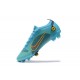 Nike Mercurial Vapor XIV Elite FG Blue Orange Yellow Low Men Football Boots