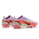 Nike Mercurial Vapor XIV Elite FG LightPurple Orange Black Apricot Low Men Football Boots