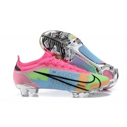 Nike Mercurial Vapor XIV Elite FG Pink Blue Green Black Silver Low Men Football Boots