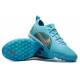 Nike Mercurial Zoom Vapor 14.5 Pro TF Low Blue Men Football Boots