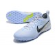 Nike Mercurial Zoom Vapor 14.5 Pro TF Low White Yellow Blue Men Football Boots