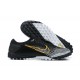 Nike Vapor 13 Pro TF Black Gold White Low Men Football Boots