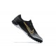 Nike Vapor 13 Pro TF Black Gold White Low Men Football Boots