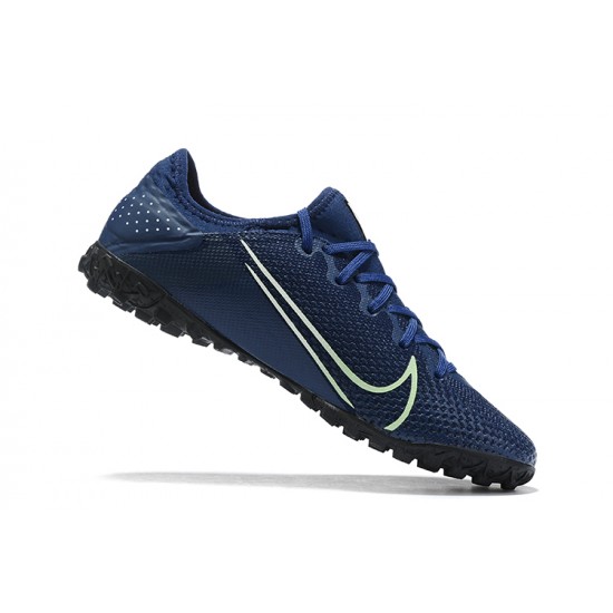 Nike Vapor 13 Pro TF Black Yellow Blue Low Men Football Boots