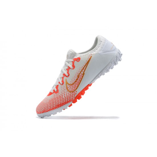 Nike Vapor 13 Pro TF Gold Light/Orange White Low Men Football Boots