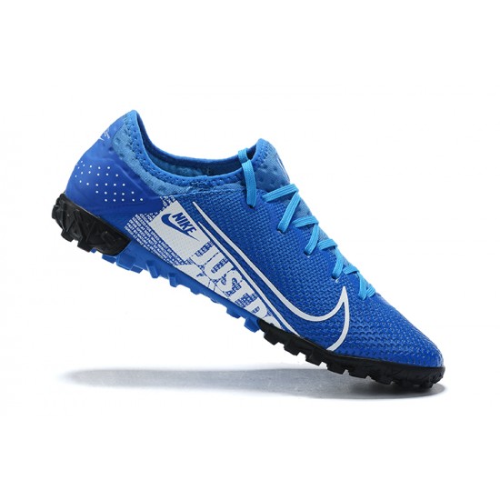 Nike Vapor 13 Pro TF Light/Blue White Low Men Football Boots