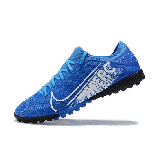 Nike Vapor 13 Pro TF Light/Blue White Low Men Football Boots