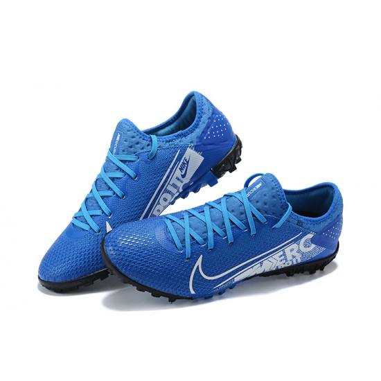 Nike Vapor 13 Pro TF Light/Blue White Low Men Football Boots