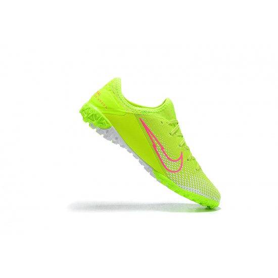 Nike Vapor 13 Pro TF Light/Green Pink White Low Men Football Boots