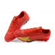 Nike Vapor 13 Pro TF Red Gold Black Low Men Football Boots