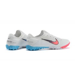 Nike Vapor 13 Pro TF White Blue Pink Low Men Football Boots