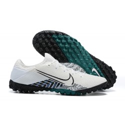 Nike Vapor 13 Pro TF White Green Black Low Men Football Boots