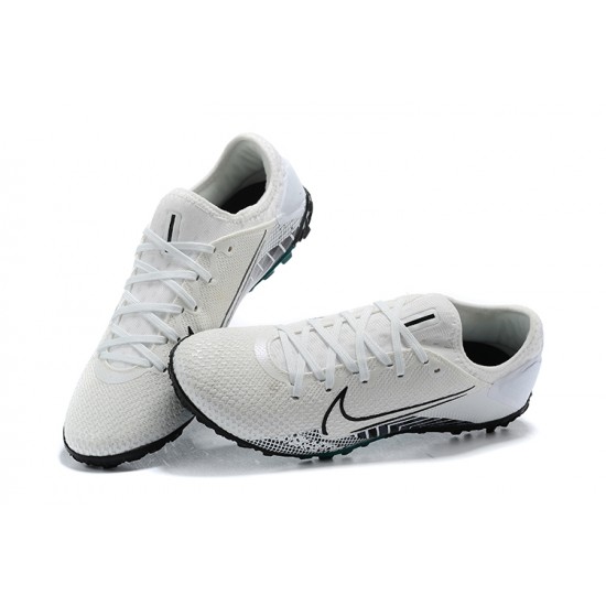 Nike Vapor 13 Pro TF White Green Black Low Men Football Boots