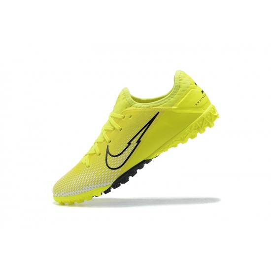 Nike Vapor 13 Pro TF Yellow Black Low Men Football Boots