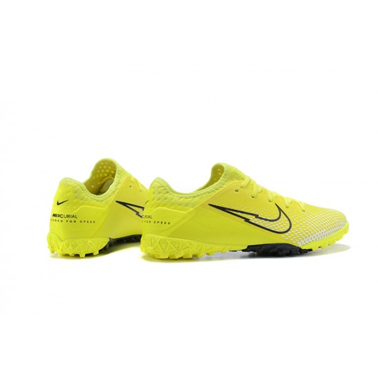 Nike Vapor 13 Pro TF Yellow Black Low Men Football Boots