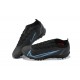 Nike Vapor 14 Academy TF Black Blue Low Men Football Boots