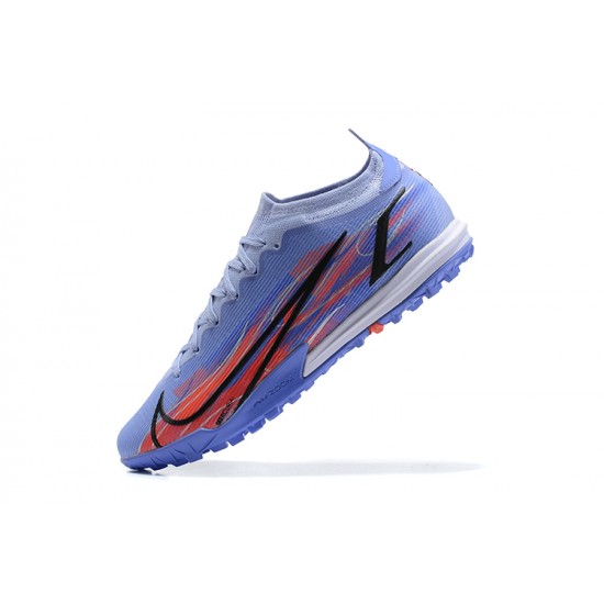 Nike Vapor 14 Academy TF Black LightPurple Orange White Low Men Football Boots