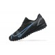 Nike Vapor 14 Academy TF Black White Blue Gray Low Men Football Boots