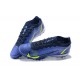 Nike Vapor 14 Academy TF Blue Light/Yellow Black White Low Men Football Boots