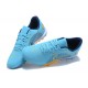 Nike Vapor 14 Academy TF Blue Yellow White Black Low Men Football Boots