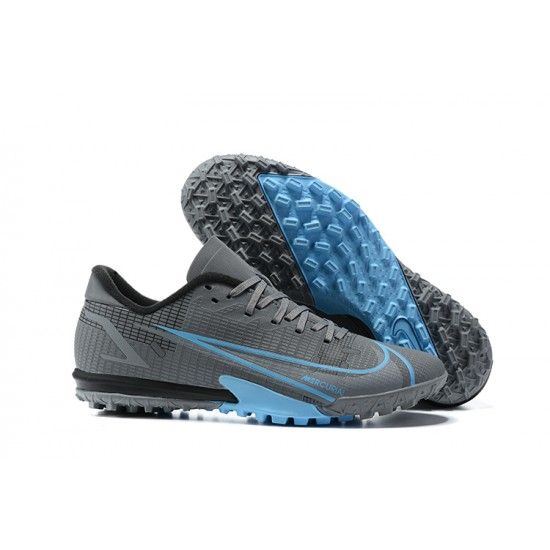 Nike Vapor 14 Academy TF Gray Blue Low Men Football Boots