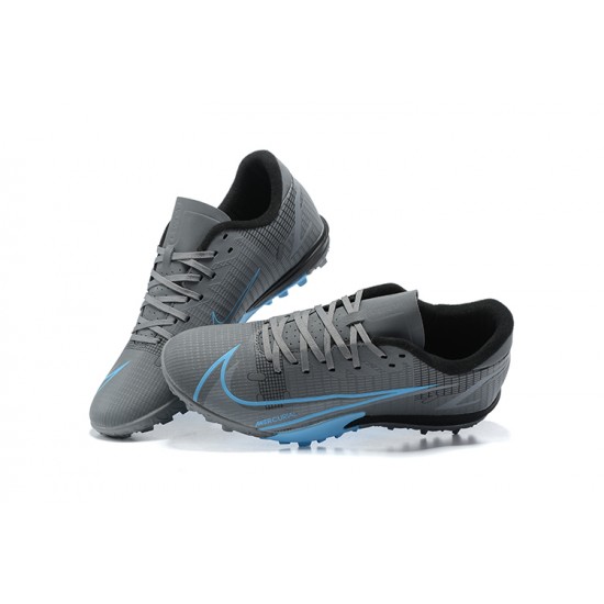 Nike Vapor 14 Academy TF Gray Blue Low Men Football Boots