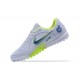 Nike Vapor 14 Academy TF Green Gray Blue Low Men Football Boots