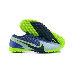 Nike Vapor 14 Academy TF Green Yellow Blue Low Men Football Boots