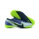 Nike Vapor 14 Academy TF Green Yellow Blue Low Men Football Boots