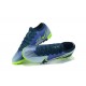 Nike Vapor 14 Academy TF Green Yellow Blue Low Men Football Boots