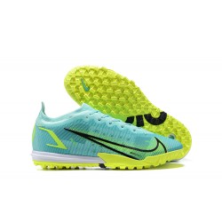 Nike Vapor 14 Academy TF Light/Green Black Yellow Low Men Football Boots