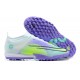 Nike Vapor 14 Academy TF LightPurple Light/Green Black White Low Men Football Boots