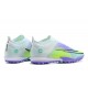 Nike Vapor 14 Academy TF LightPurple Light/Green Black White Low Men Football Boots