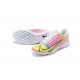 Nike Vapor 14 Academy TF Low White Pink Men Football Boots