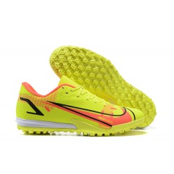 Nike Vapor 14 Academy TF Low Yellow Orange Men Football Boots