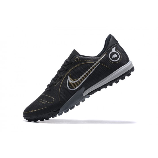 Nike Vapor 14 Academy TF White Gold Black Low Men Football Boots