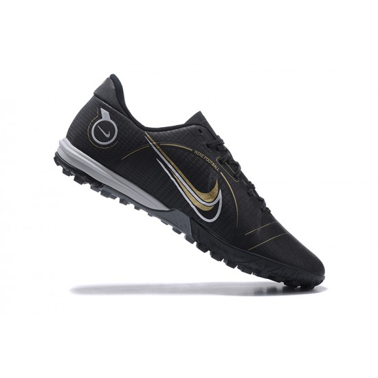 Nike Vapor 14 Academy TF White Gold Black Low Men Football Boots