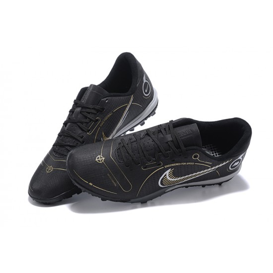Nike Vapor 14 Academy TF White Gold Black Low Men Football Boots