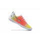 Nike Vapor 14 Academy TF White Orange Yellow Low Men Football Boots