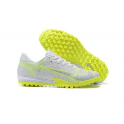 Nike Vapor 14 Academy TF White Yellow Low Men Football Boots