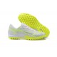 Nike Vapor 14 Academy TF White Yellow Low Men Football Boots