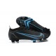 Nike Vapor 14 Elite FG Black Blue Low Men Football Boots