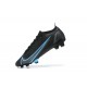 Nike Vapor 14 Elite FG Black Blue Low Men Football Boots