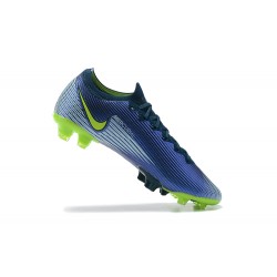 Nike Vapor 14 Elite FG Green Blue Black Yellow Low Men Football Boots