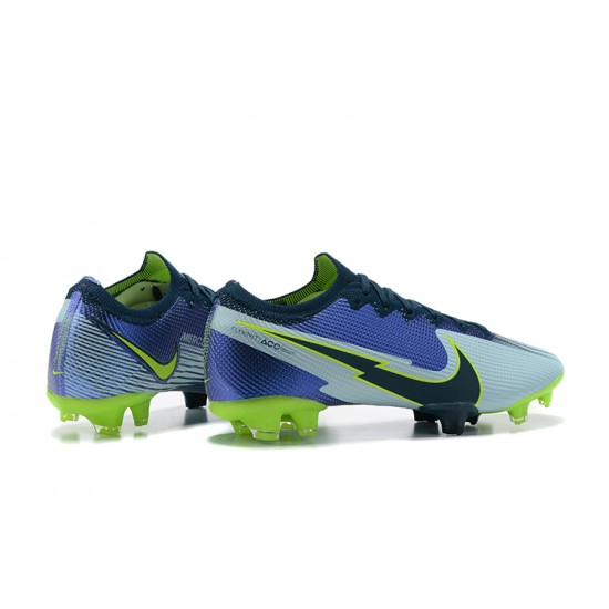 Nike Vapor 14 Elite FG Green Blue Black Yellow Low Men Football Boots