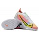 Nike Vapor 14 Elite TF Low Yellow Pink White Men Football Boots